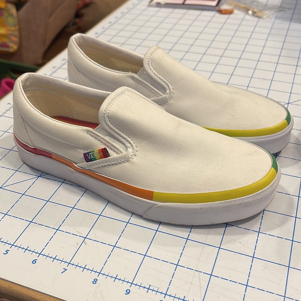 Vans Casual Slip On Pride Rainbow Sneaker